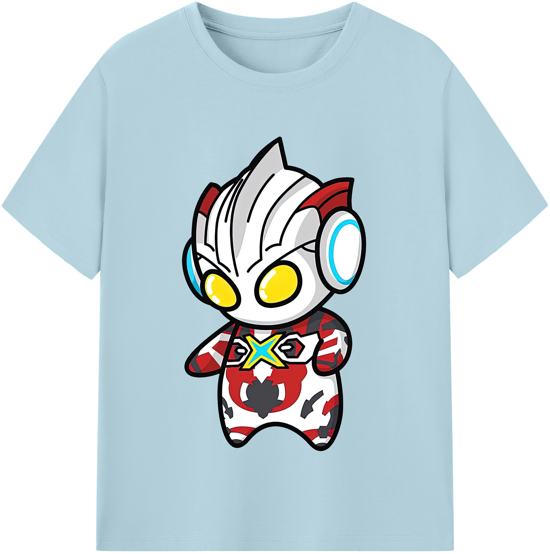 （画像用） ウルトラマン Ultraman 綿100％半袖Tシャツ（フロントプリント）